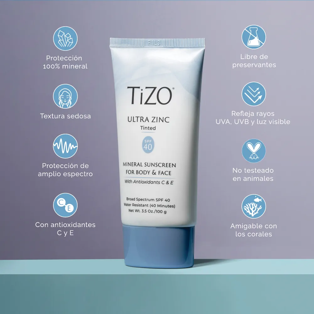 [510] TIZO ULTRA ZINC TINTED X 100g