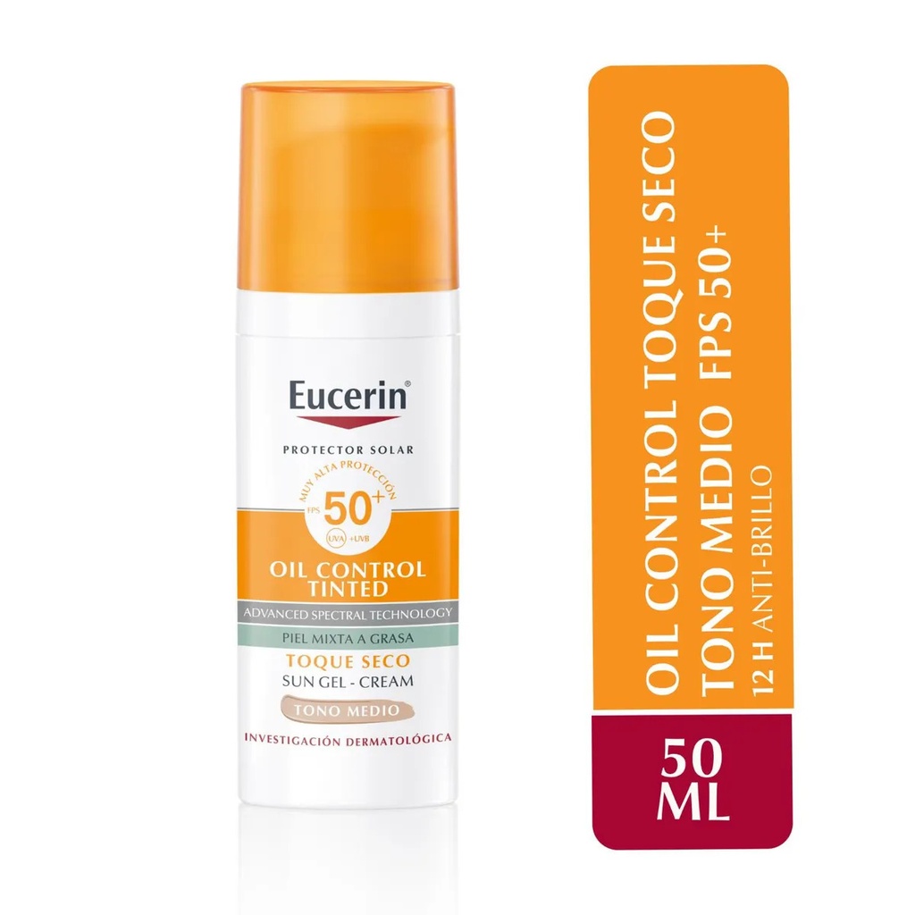 [172] EUCERIN SUN FACIL OIL CONTROL TONO MEDIO 50ML