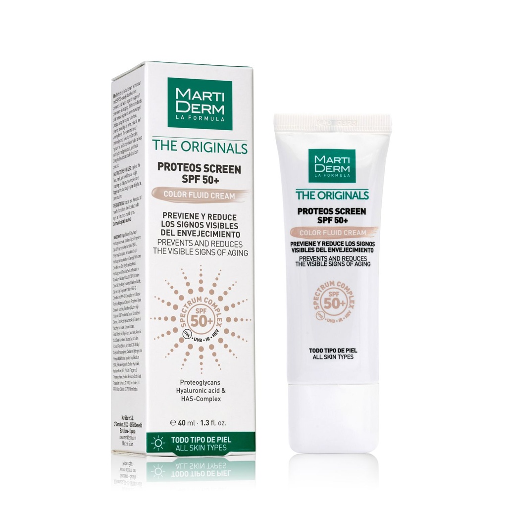 [390] PROTEOS SREEN COLOR FLUID CREAM 40ML - MARTIDERM