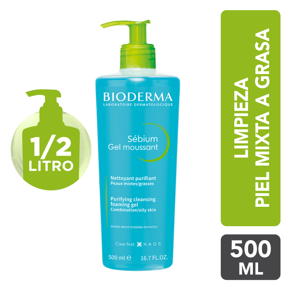 [403] SEBIUM GEL MOUSSANT X 500ML-BIODERMA