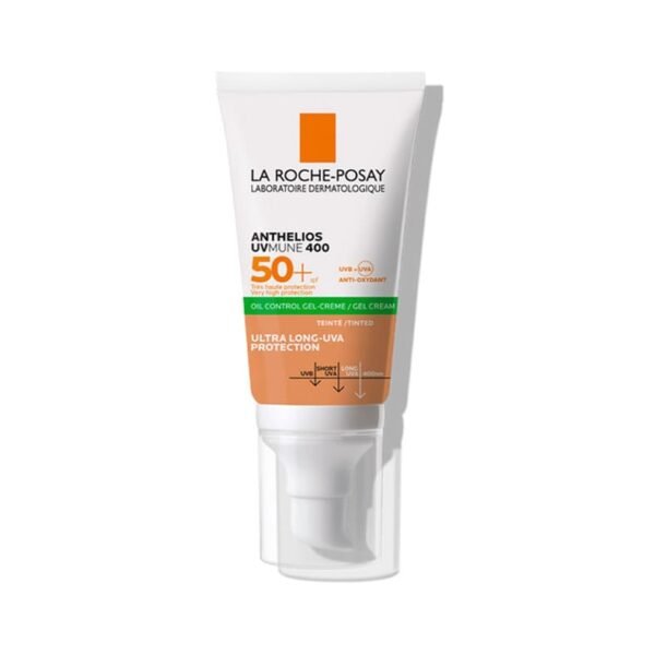 ANTHELIOS UVMUNE 400 GEL C/COLOR SPF 50+ TUBO X 50 ML