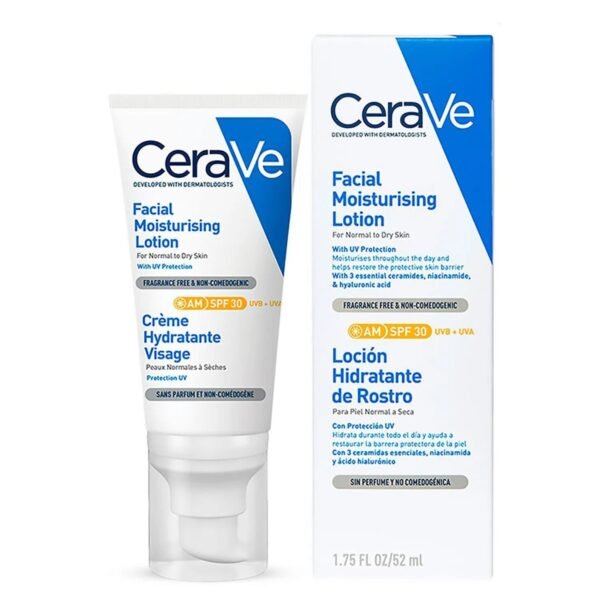 CERAVE LOCION HIDRATANTE DE ROSTRO SPF 30 TUBO X 52 ML