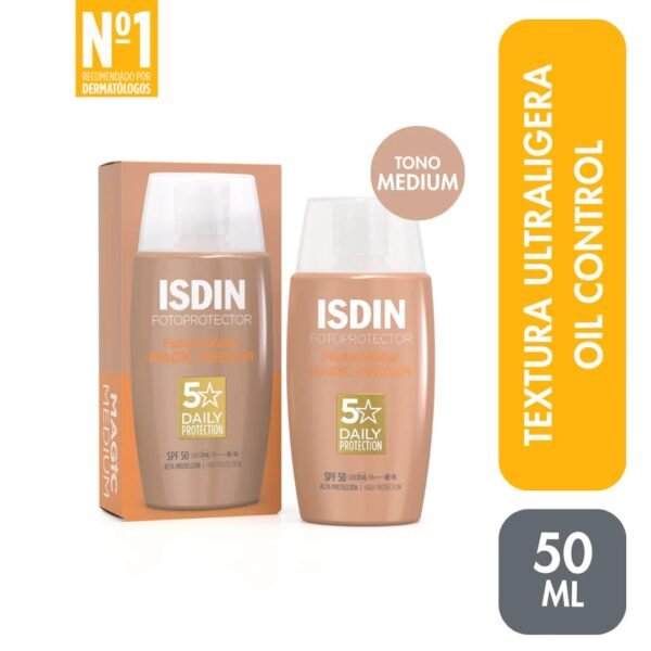 ISDIN FUSION WATER MAGIC COLOR MEDIUM 50ML
