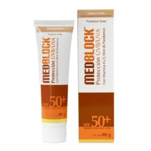 MEDBLOCK SPF 50+ X 80G CREMA COLOR