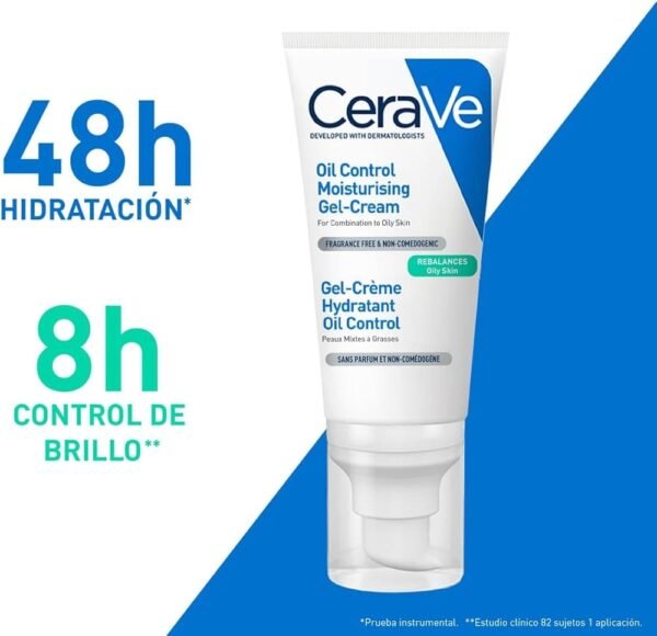OIL CONTROL GEL CREMA FACIAL MOISTURIZER X 52ML-CERAVE