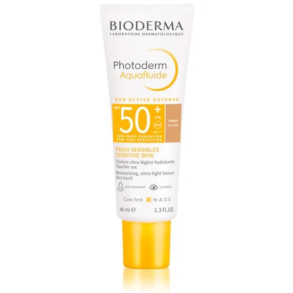 PHOTODERM AQUAFLUIDE DORE/GOLDEN SPF 50+ TUBO X 40 ML