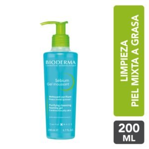 SEBIUM GEL MOUSSANT ACTIF TUBO X 200 ML-BIODERMA